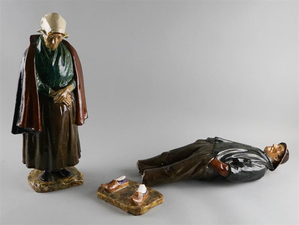 PAIR OF ROZENBURG FAIENCE