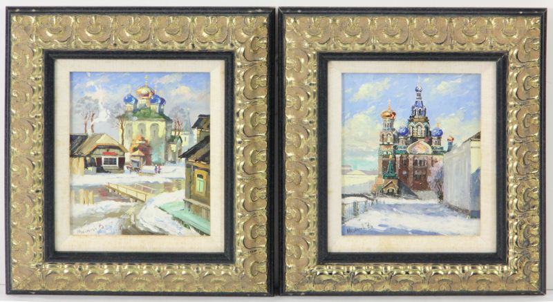 Pair of Russian Paintingsthe
