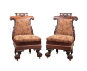 PAIR OF S. KARPEN & BROS. MAHO