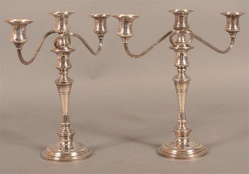 PAIR OF S. KIRK & SON STERLING
