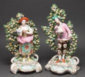 Pair of Samson porcelain bocag