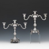 PAIR OF SANBORN STERLING SILVE
