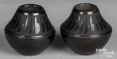 PAIR OF SANTA CLARA PUEBLO IND