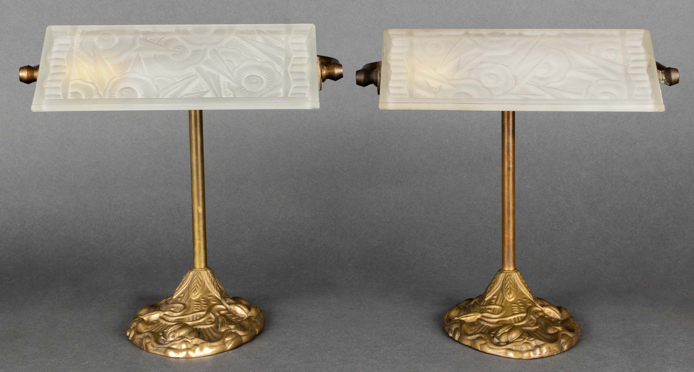 PAIR OF SARSAPARILLA ART DECO