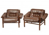 PAIR OF SCANFORM LOUNGE CHAIRS