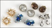 PAIR OF SCHIAPARELLI SUNBURST