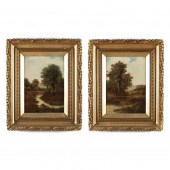 PAIR OF SCOTTISH SCHOOL (19TH