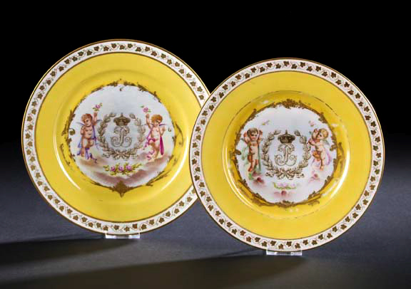 Pair of Sevres Louis-Philippe