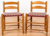 PAIR OF SHAKER LOWBACK TILTER