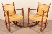 PAIR OF SHAKER TYPE ROCKERS WI