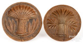 PAIR OF SHEAF OF WHEAT BUTTERP