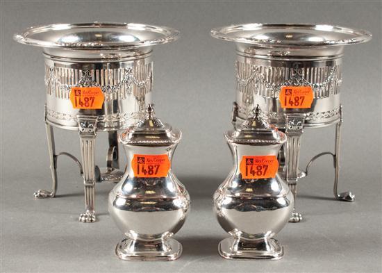 Pair of Sheffield Neoclassical