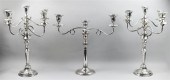 PAIR OF SHEFFIELD PLATED LARGE