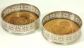 PAIR OF SHEFFIELD SILVER PLATE