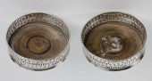 PAIR OF SHEFFIELD SILVER PLATE