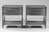 Pair of Sheraton-Style Bowfron
