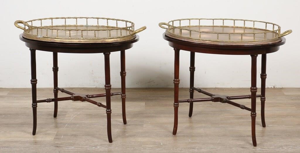 PAIR OF SHERATON STYLE BUTLER'S