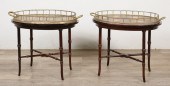 PAIR OF SHERATON STYLE BUTLER'