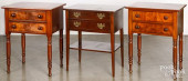PAIR OF SHERATON STYLE MAHOGAN