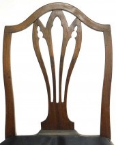 PAIR OF SIDE CHAIRS, CONNECTIC