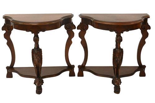 PAIR OF SIDE TABLESPair of Side