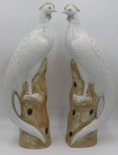 PAIR OF SIGNED CHINESE BLANC D
