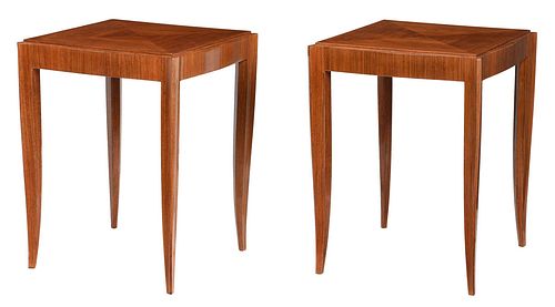 PAIR OF SIGNED DOMINIQUE PALISANDER