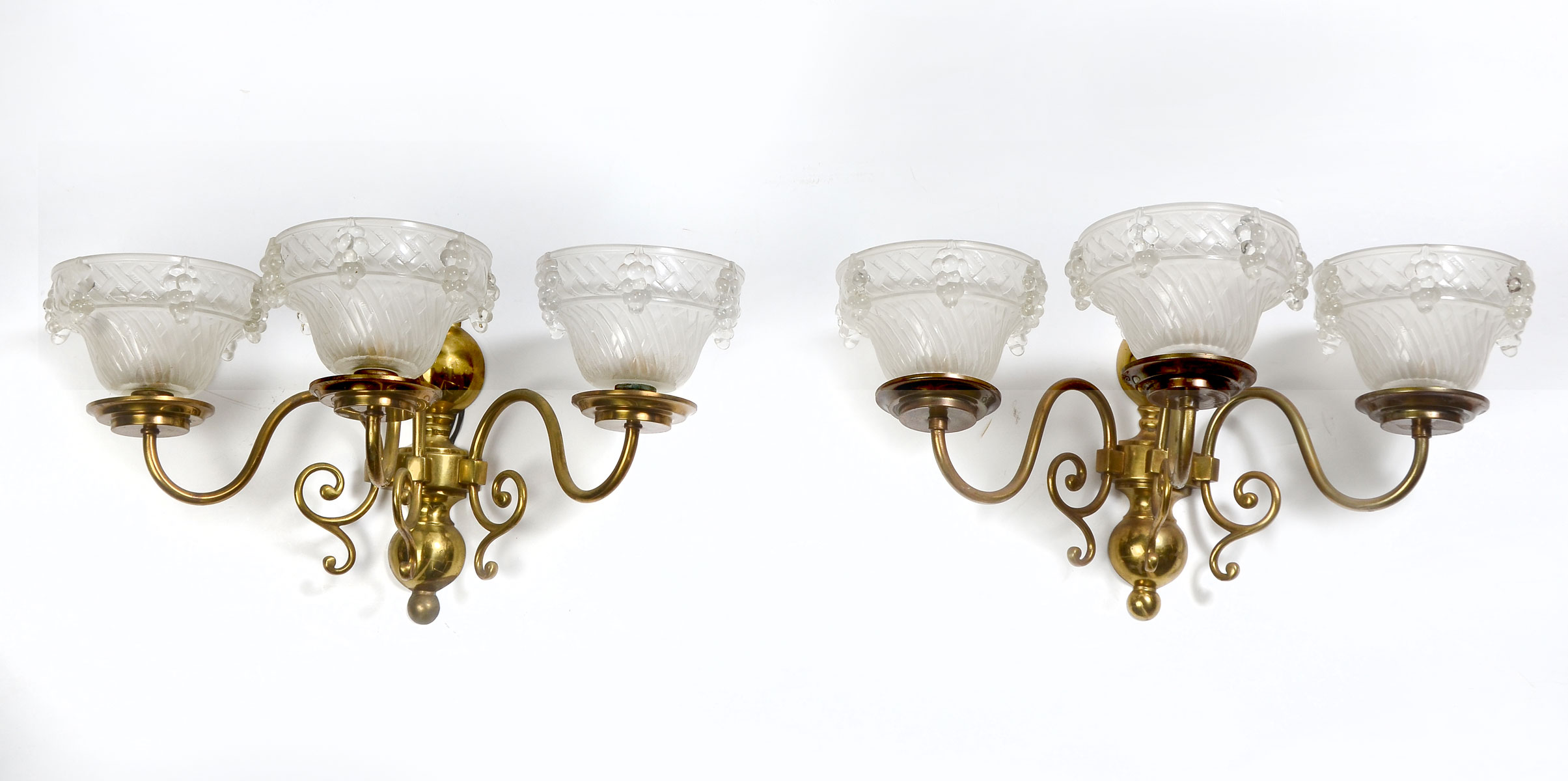 PAIR OF SIGNED ''EZAN FRANCE'' 3