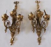 PAIR OF SIGNED HENRY VIAN GILT