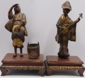 PAIR OF SIGNED JAPANESE MIYAO