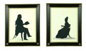 PAIR OF SILHOUETTES BY MASTER