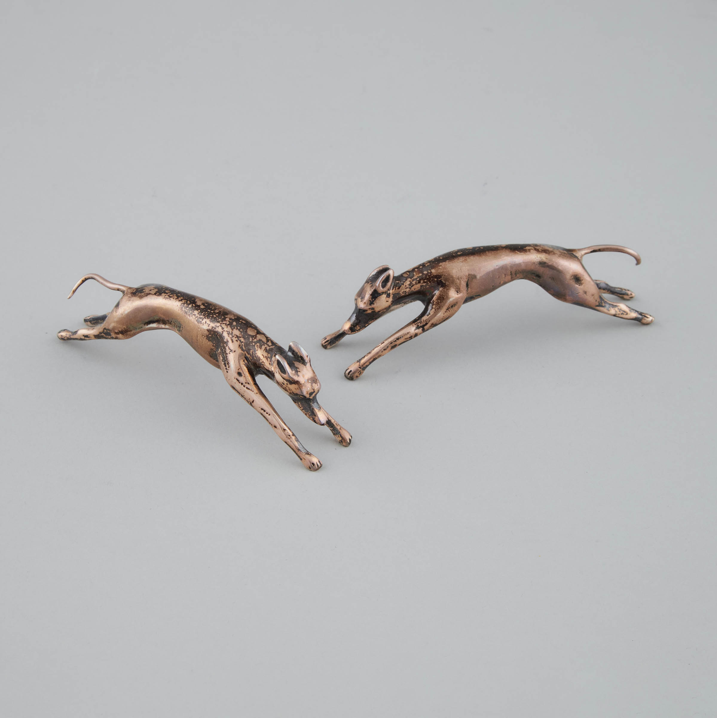 Pair of Silver Grehound Knife