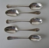 Pair of silver tablespoons