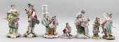 PAIR OF SITZENDORF PORCELAIN C