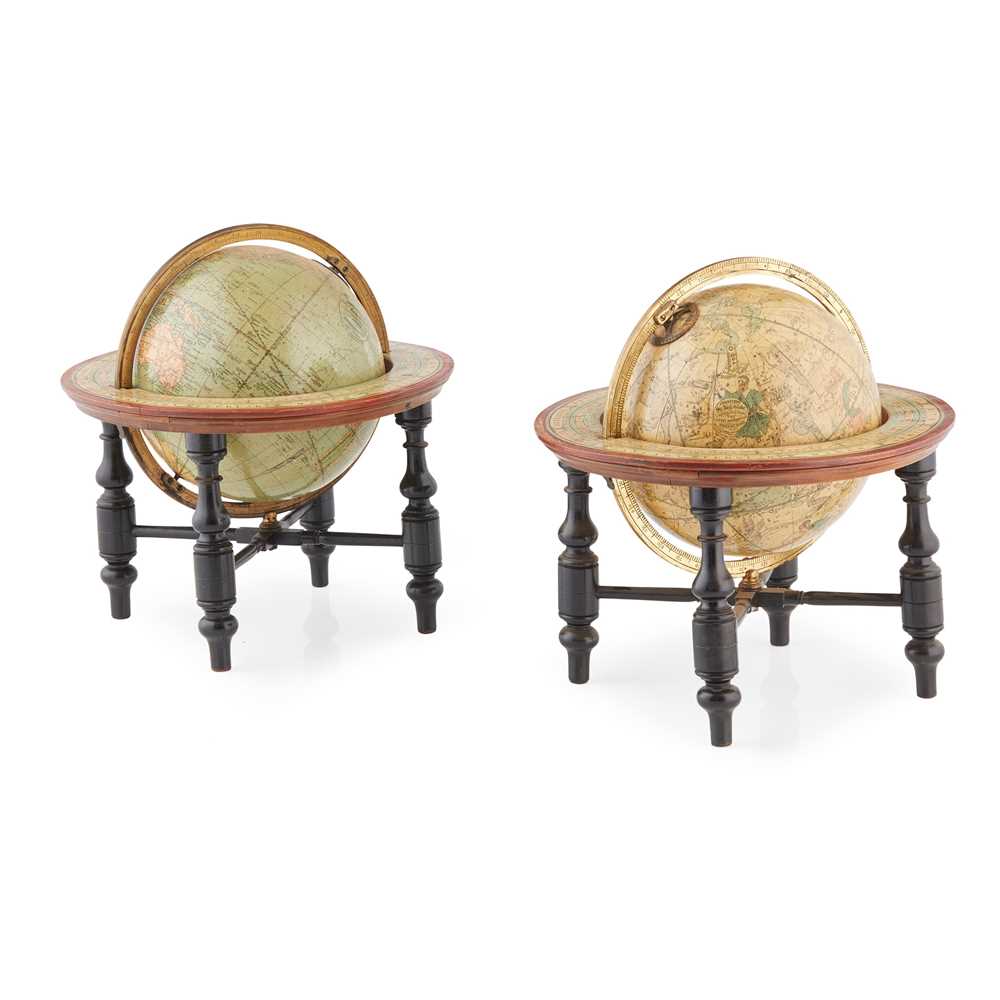 PAIR OF SIX-INCH TERRESTIAL AND