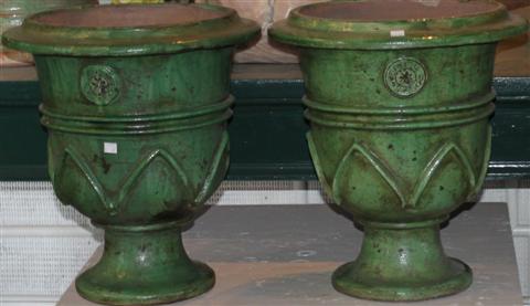 PAIR OF SMALL FRENCH ANDUZE ST.