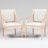 PAIR OF SMF BODAFORS PAINTED B