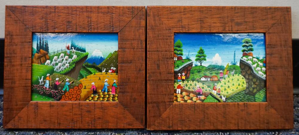 PAIR OF SOUTH AMERICAN FARMERS