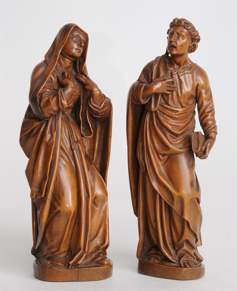 PAIR OF SOUTH GERMAN OR NORTH