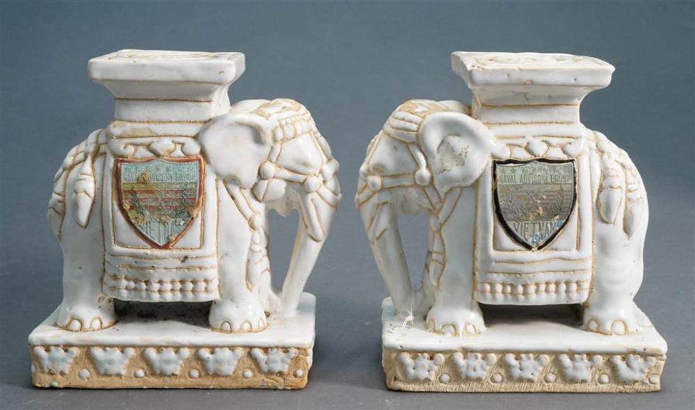PAIR OF SOUTHEAST ASIAN CERAMIC
