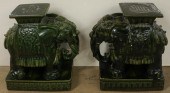 PAIR OF SOUTHEAST ASIAN GLAZED