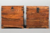 PAIR OF SOUTHEAST ASIAN METAL