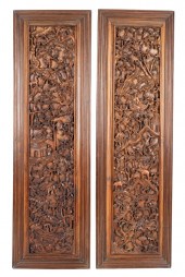 PAIR OF SOUTHEAST ASIAN RELIEF