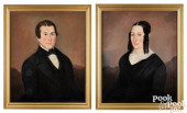 PAIR OF SOUTHERN PORTRAITS OF