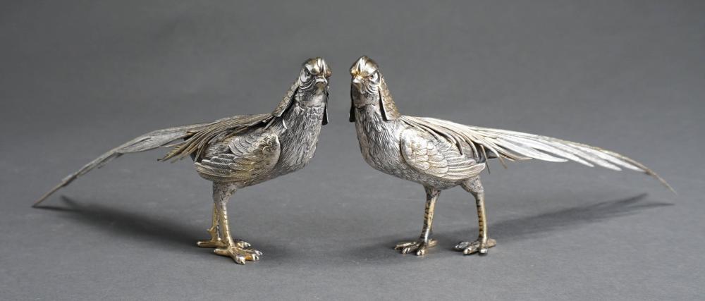 PAIR OF SPANISH PARCEL GILT