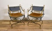 PAIR OF SPANISH SAVONAROLA CHA