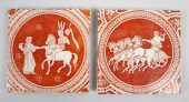 PAIR OF SPODE GREEK REVIVAL TI