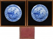 PAIR OF SPODE 'INDIAN HUNT' DI