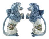 PAIR OF ST. CLEMENT MAJOLICA ‘