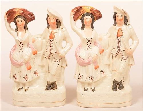 PAIR OF STAFFORDSHIRE